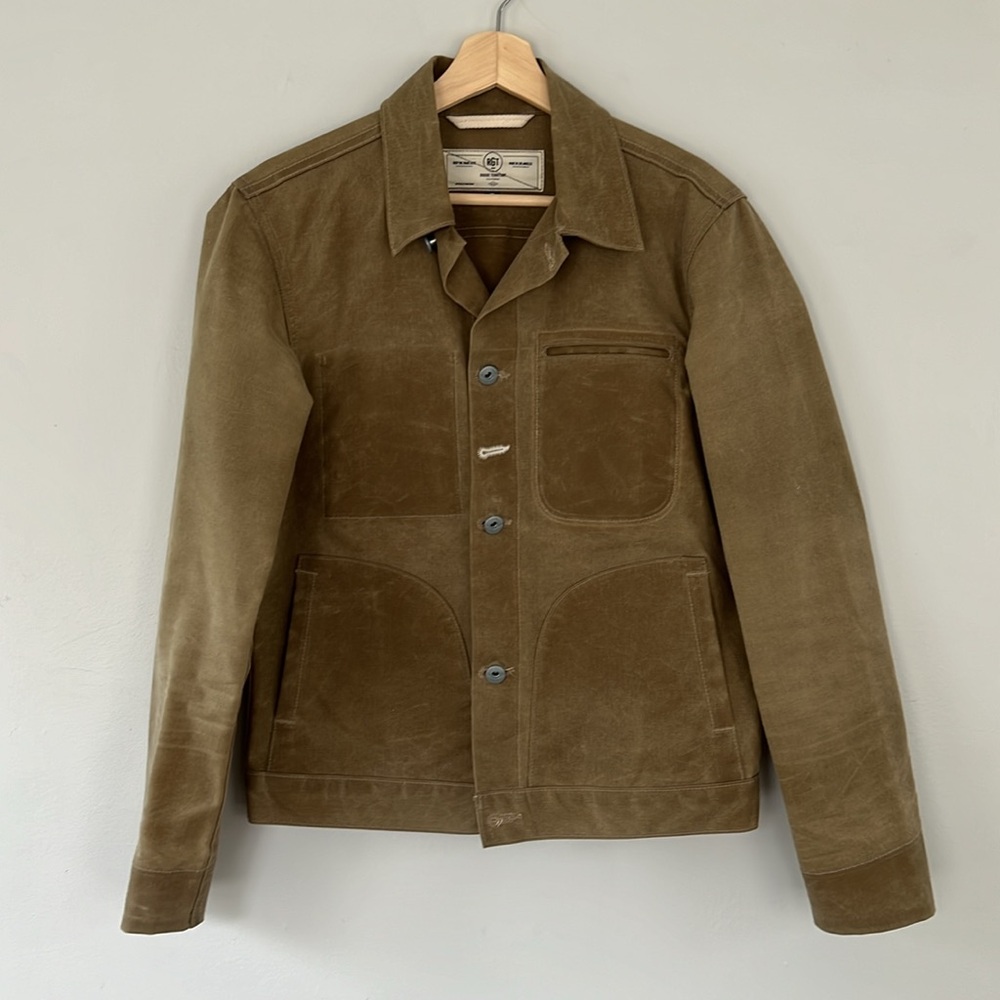 Rogue Territory Men’s Supply Jacket - Waxed Tan Ridgeline size small